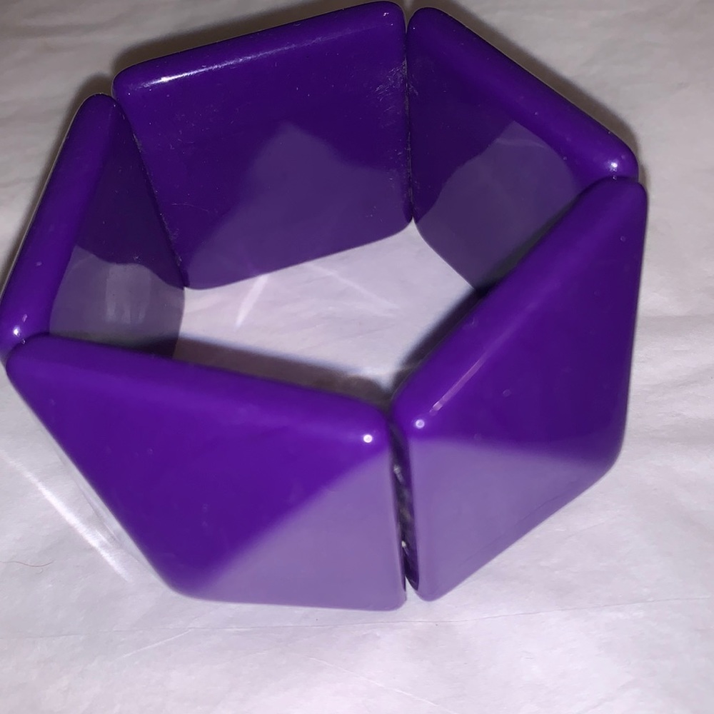 Lovely Purple Stretch Bracelet